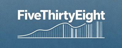 FiveThirtyEight数据预测模型合作标识，知名体育数据预测机构